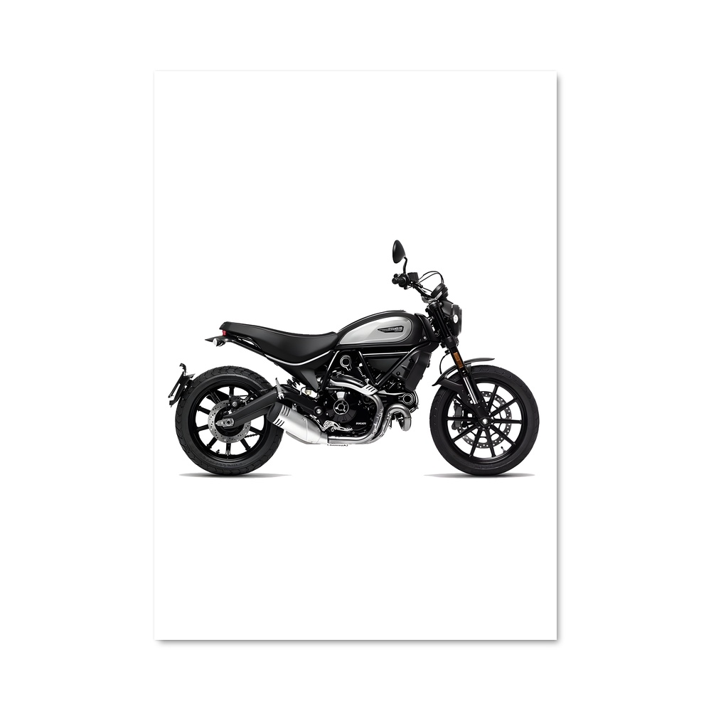 Poster Moto Évasion